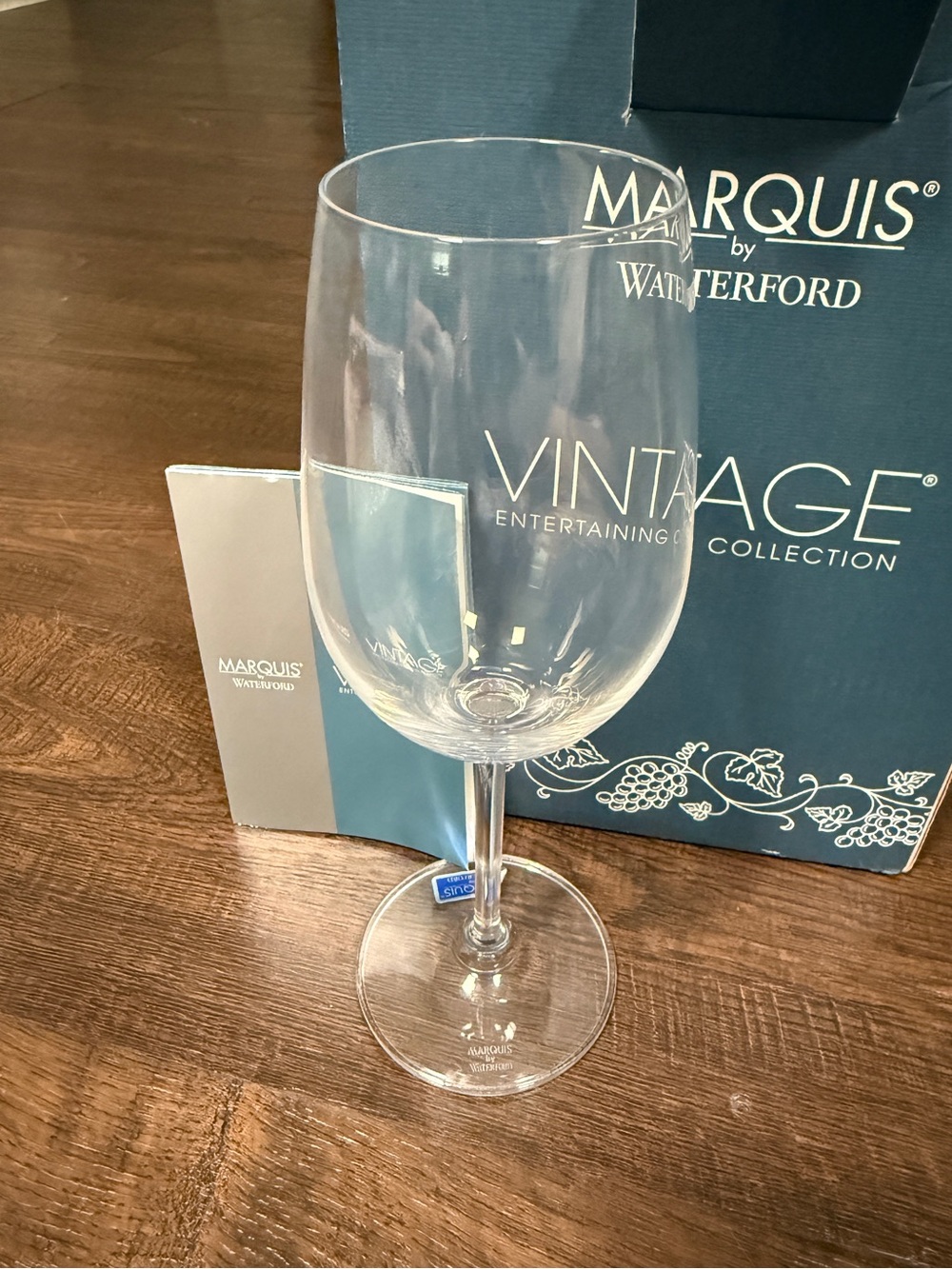 Set of 4 | Marquis by Waterford Vintage Clear White Wine Glasses